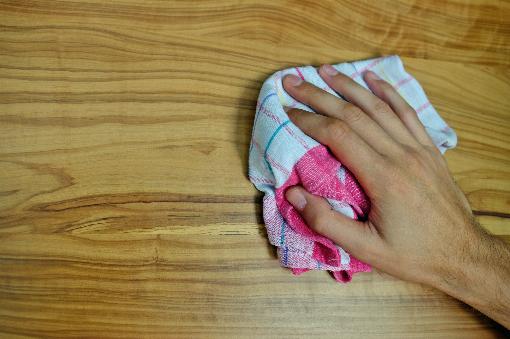Bild 2: Mit der richtigen Pflege bleibt Furnier dauerhaft schn. Foto: IFN